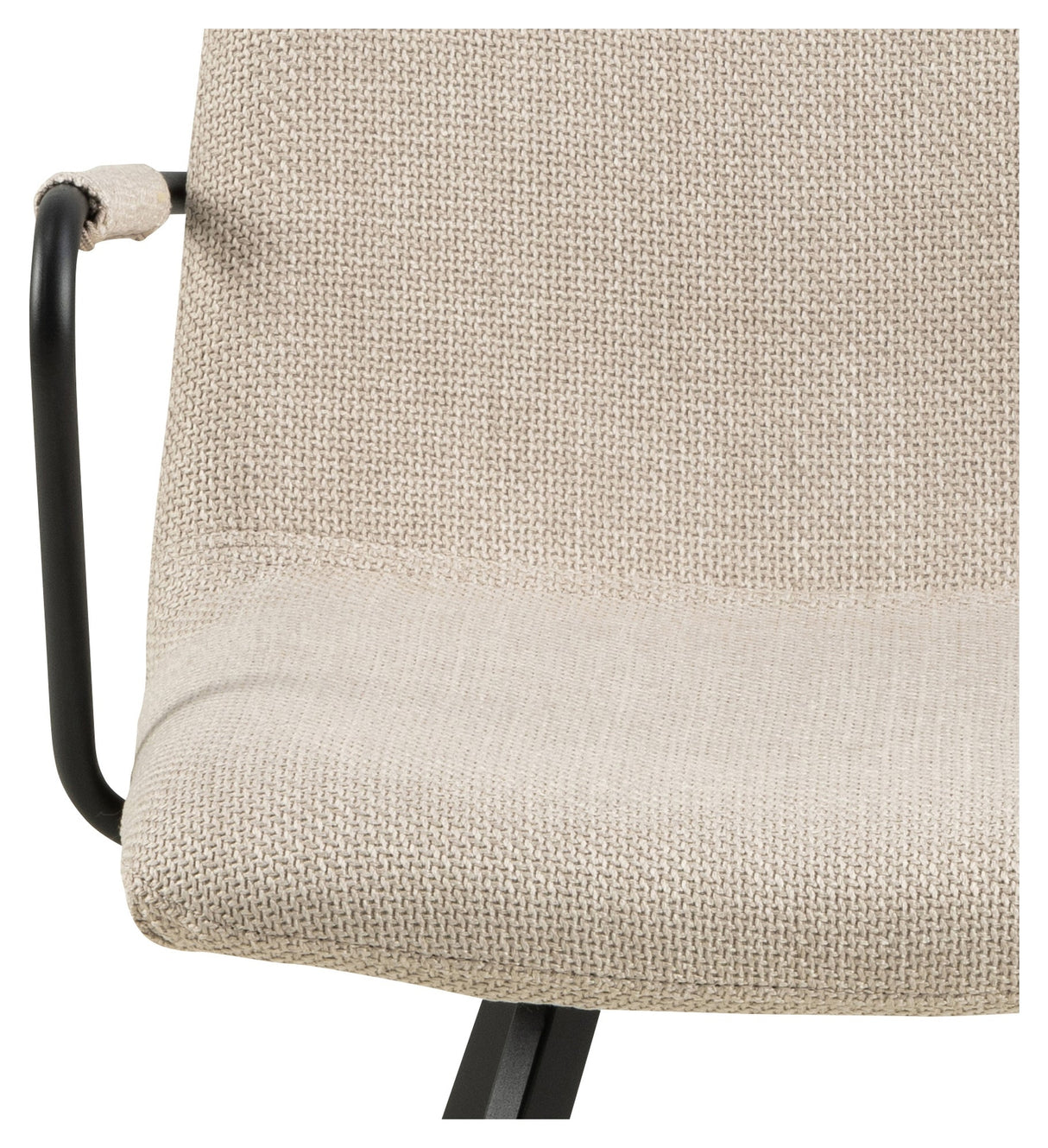 Selina, spisestol med/armlener - beige