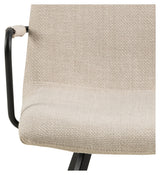 Selina, spisestol med/armlener - beige