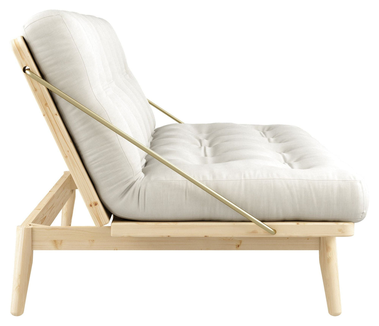 Folkesofa, furu/off-white