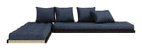 Chico Futon Sofa w. Tatami Mats, Navy