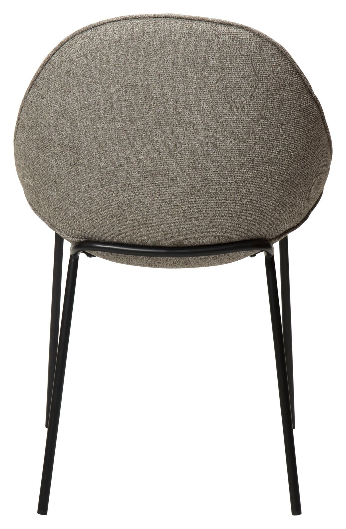 Arch Dining Chair, Pebble Earth Bouclé Stoff