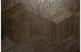 Diamant spisebord resirkulert Elm Wood, 220x100