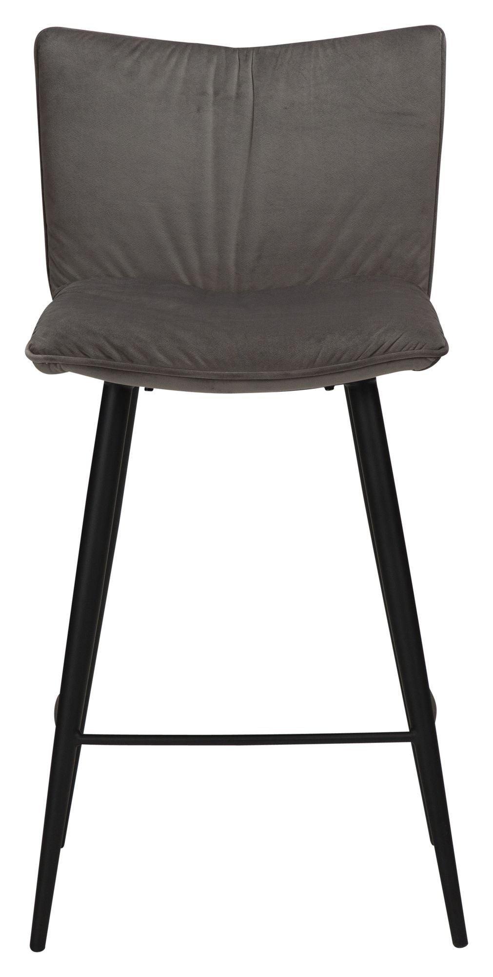 Bli med på Bar Stool, Alu-Gray Velor, SH: 67cm