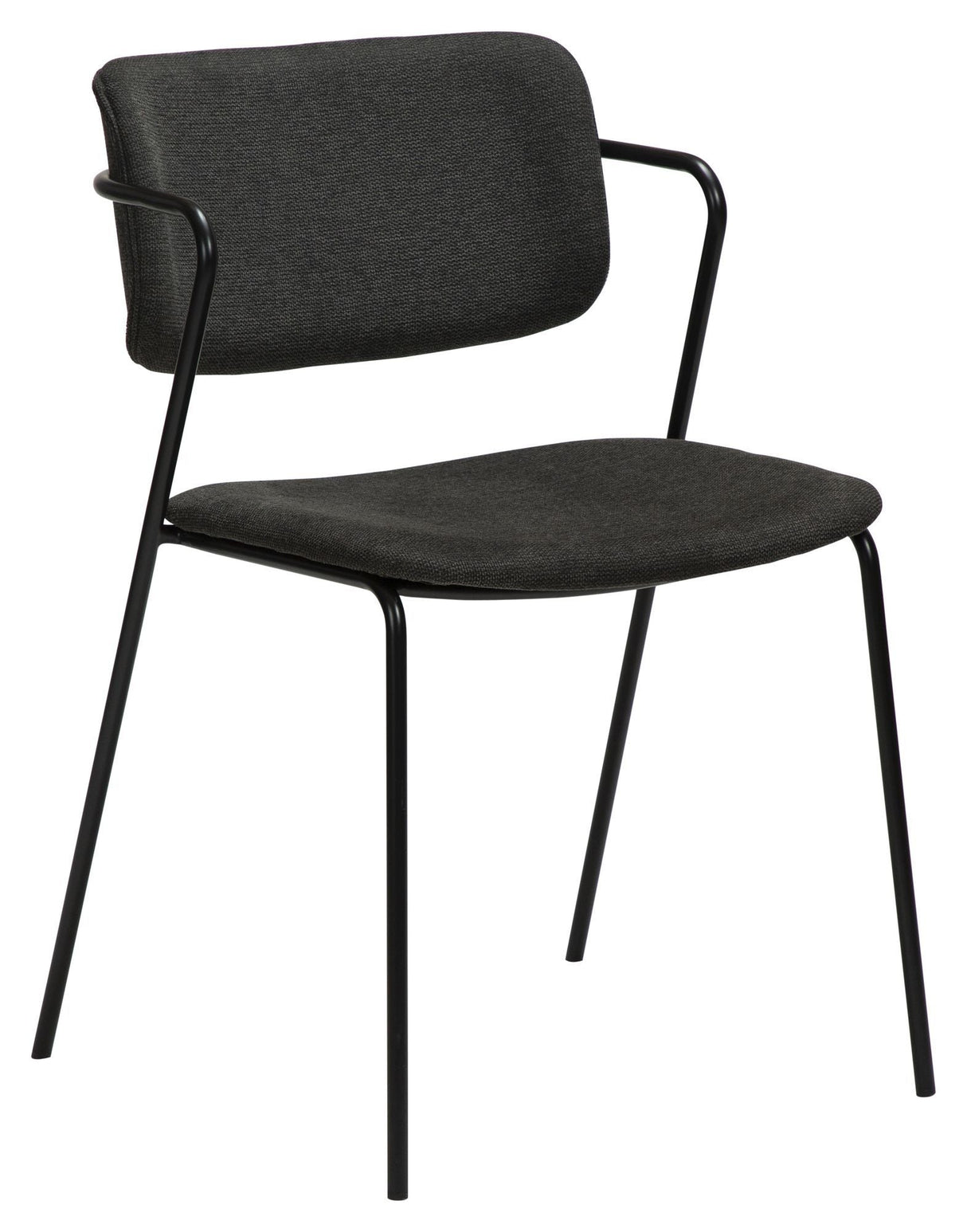 Zed Dining Chair, Crow Black