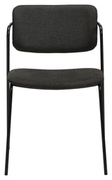 Zed Dining Chair, Crow Black