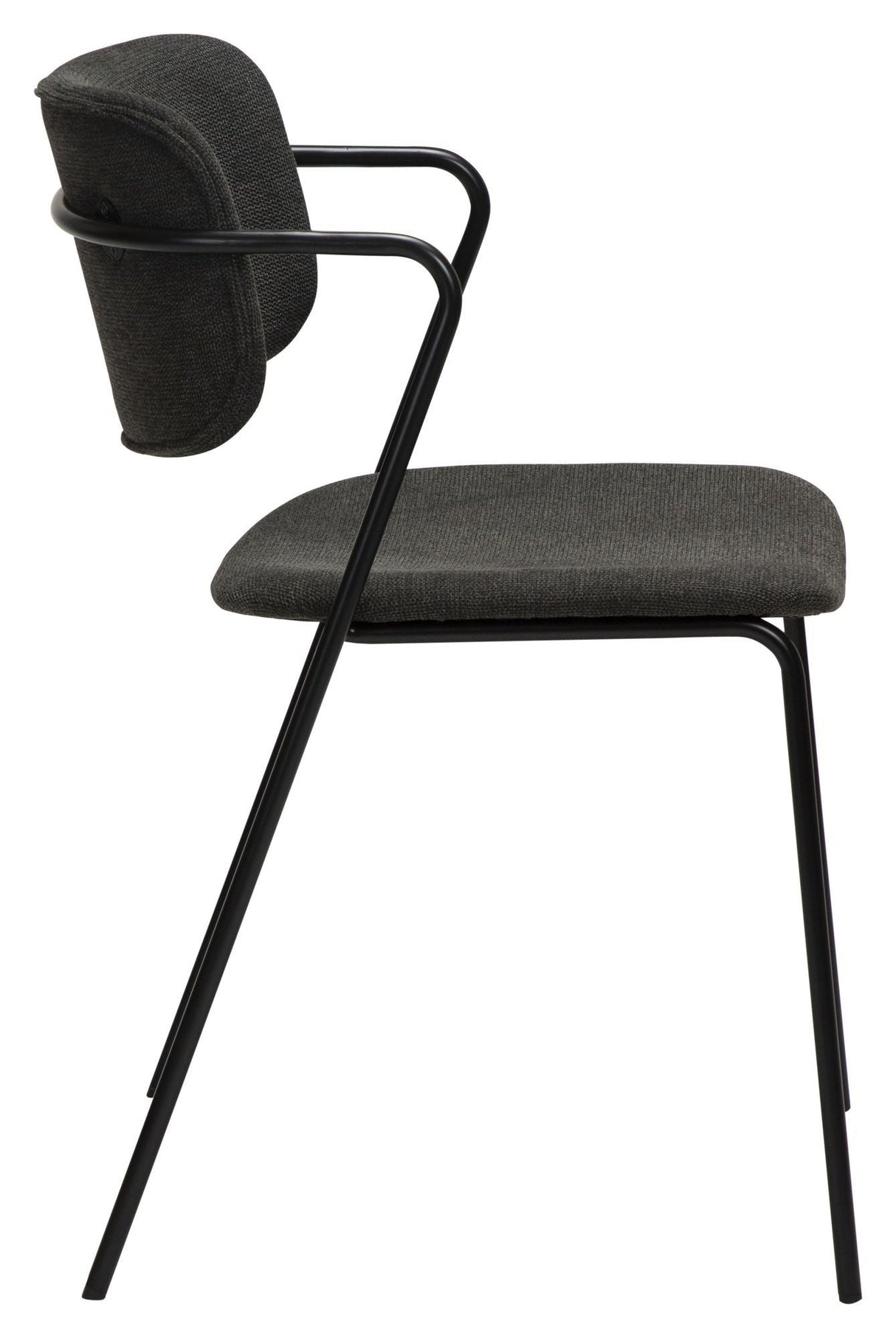 Zed Dining Chair, Crow Black