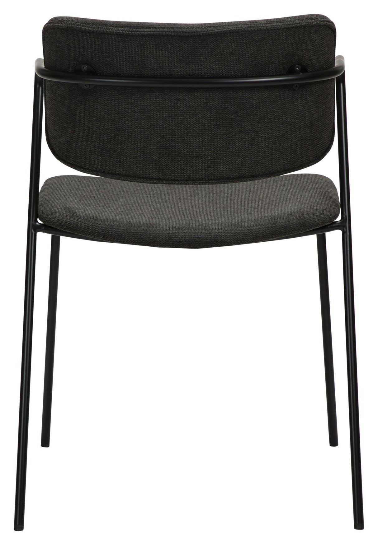 Zed Dining Chair, Crow Black