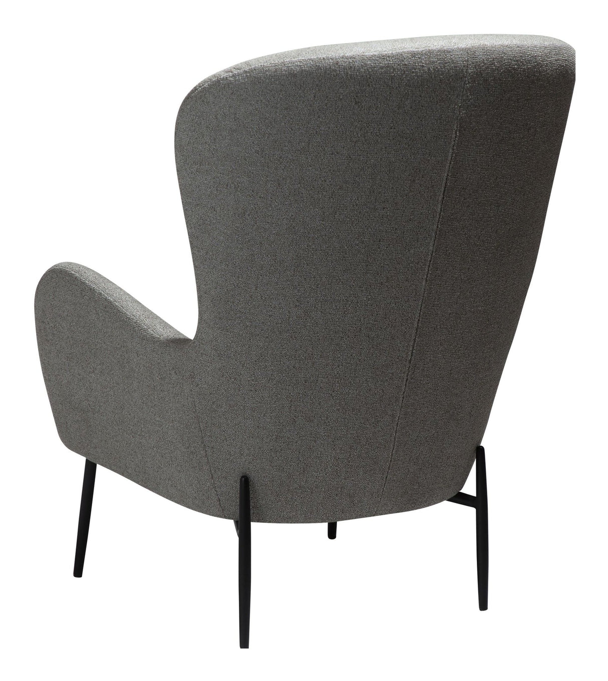 GLAM Lounge Chair, brunt stoff 