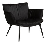 Bli med i Lounge Chair, Meteorite Black Velvet