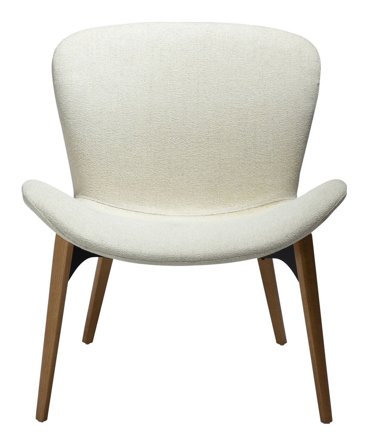 PARAGON Lounge Chair, Hvit/beige stoff 