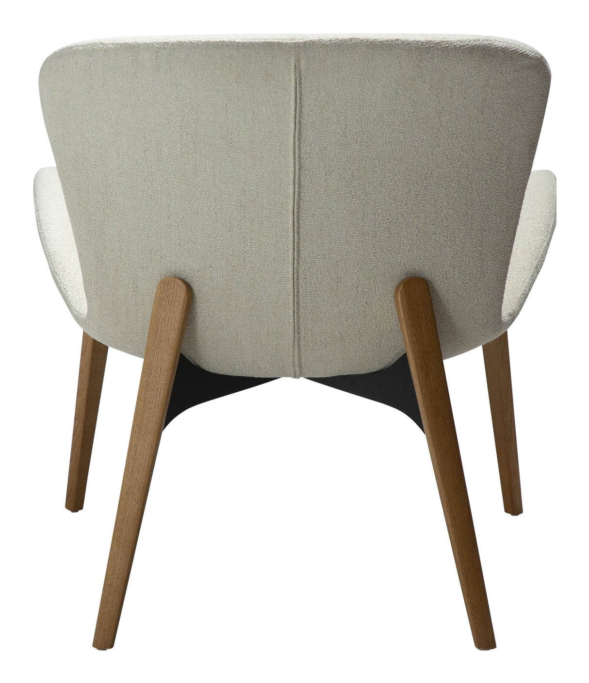 PARAGON Lounge Chair, Hvit/beige stoff 