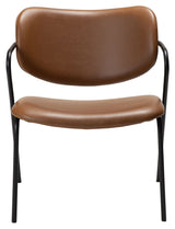 Zed Lounge Chair, Brown