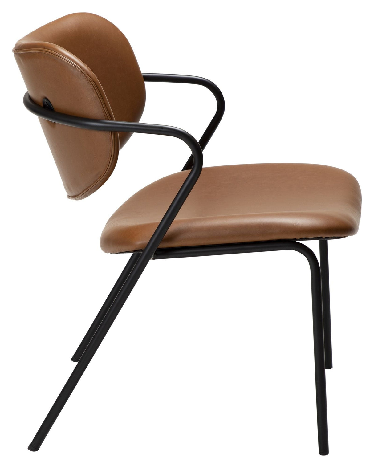 Zed Lounge Chair, Brown