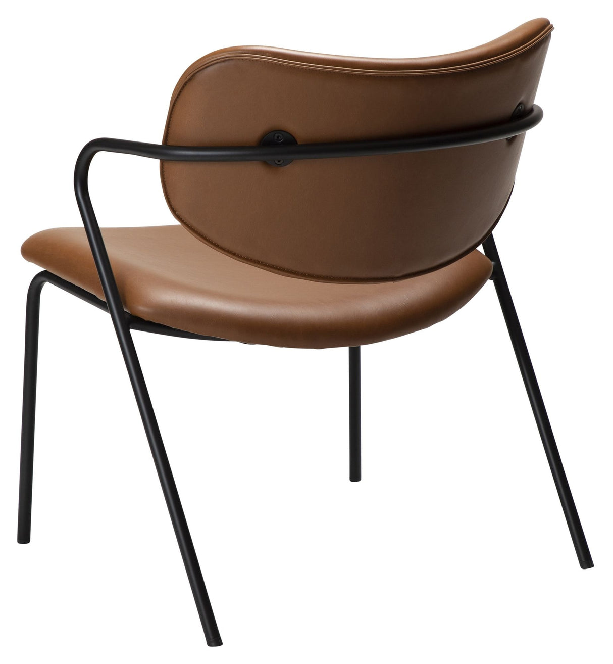 Zed Lounge Chair, Brown