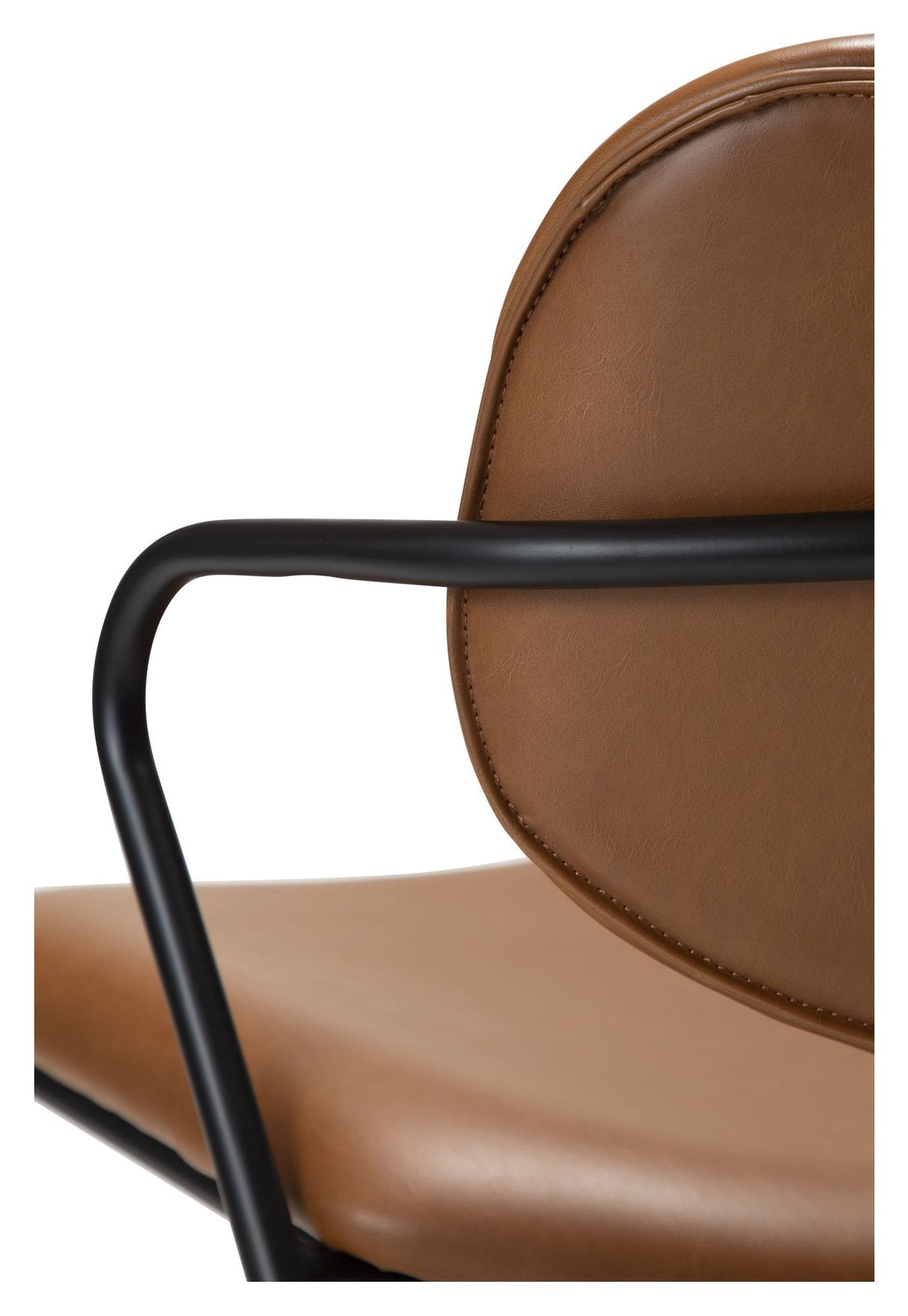 Zed Lounge Chair, Brown