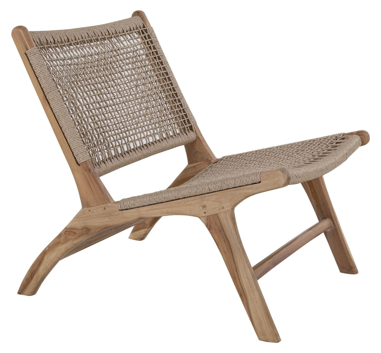 Derby Lounge Chair, Teak og Polyrattan