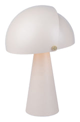 Juster bordlampe, beige