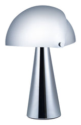 Juster bordlampe, krom