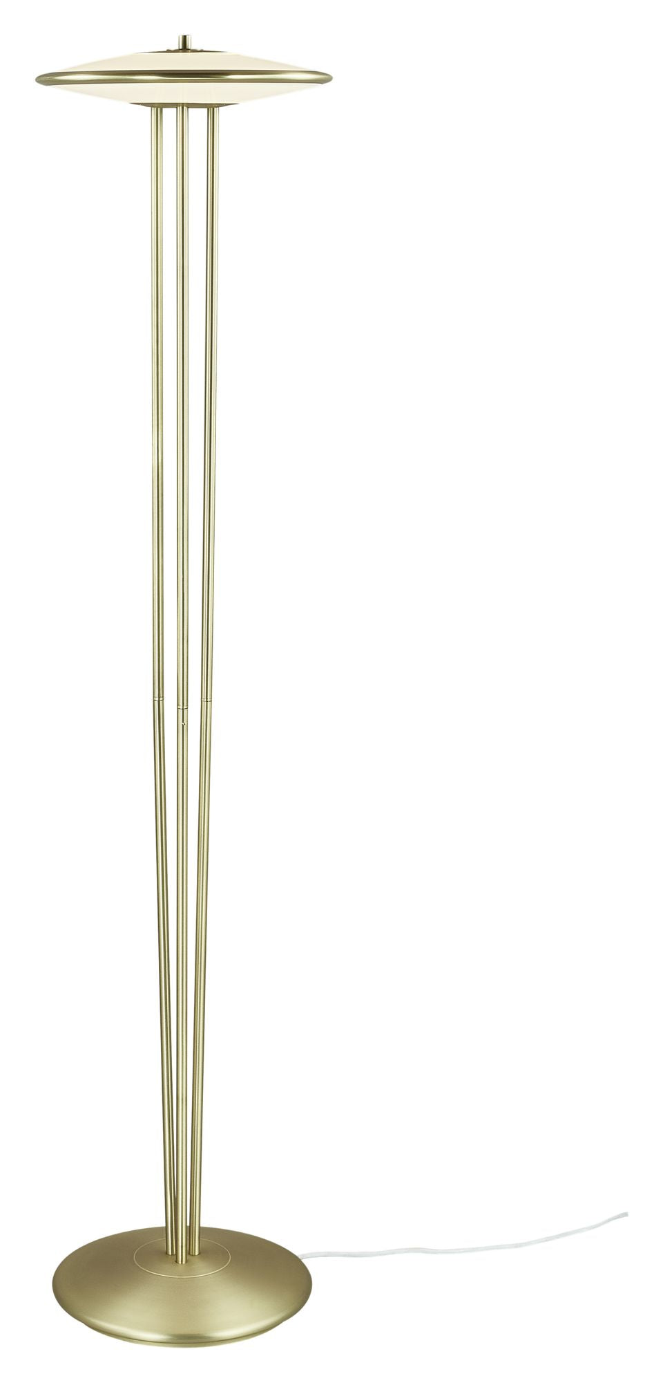 DFTP Blanche Floor Lamp Messing