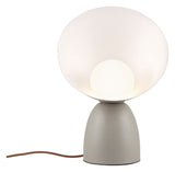 Hei bordlampe, brun