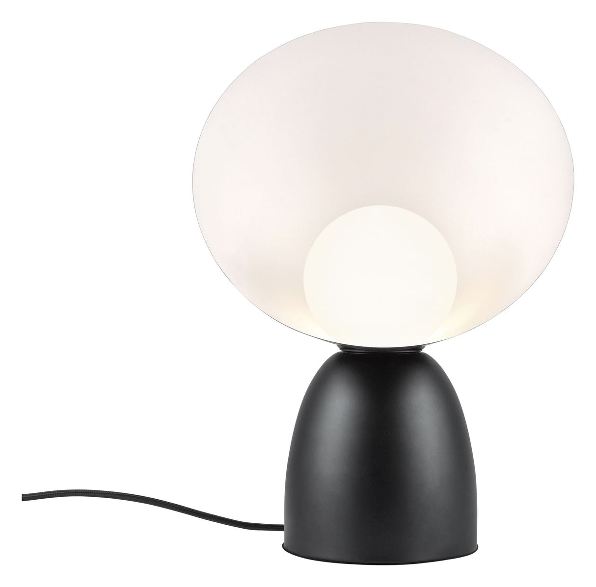 Hei bordlampe, svart