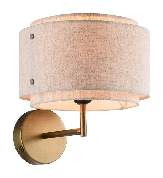 Takai vegglampe, beige 