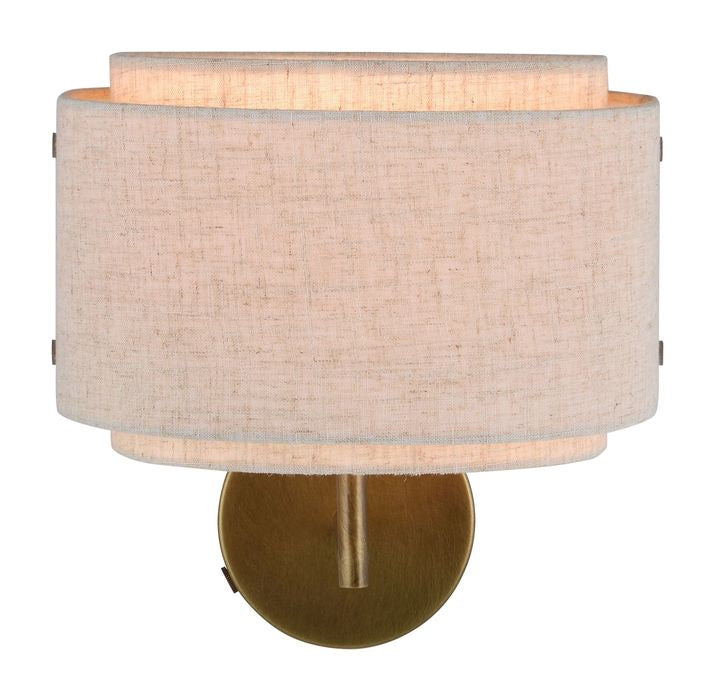 Takai vegglampe, beige 