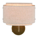 Takai vegglampe, beige 