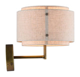 Takai vegglampe, beige 