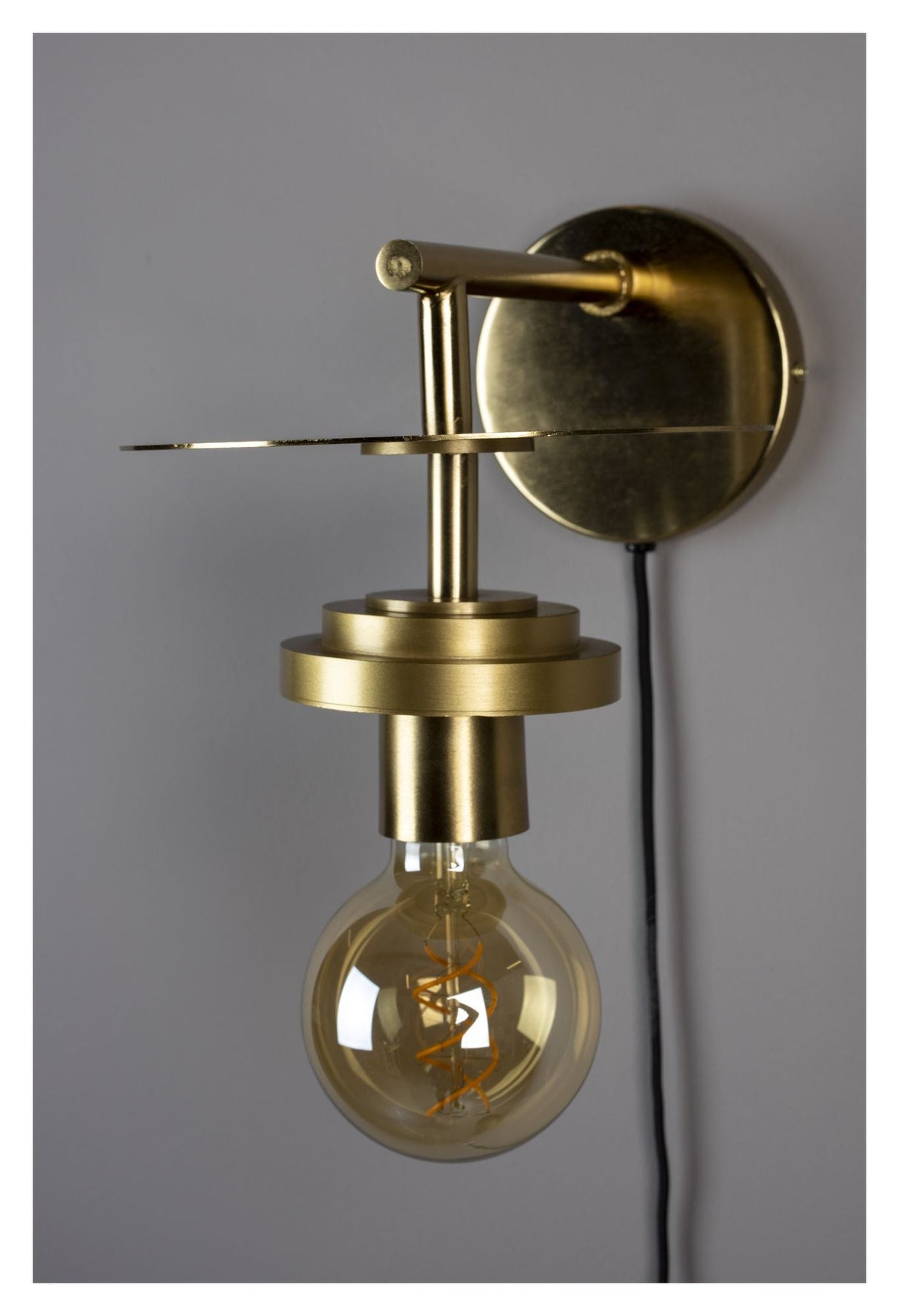 Dutchbone Aden Wall Lamp, messing