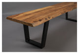 Dutchbone aka Bench - Acacia/Black, 200x45