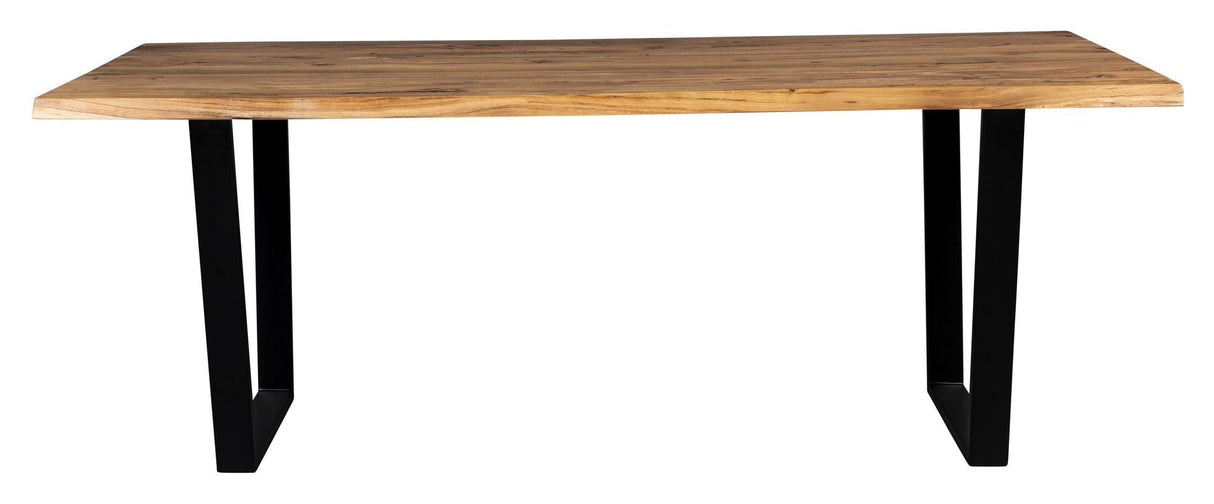 Dutchbone aka spisebord Acacia/Black, 180x90