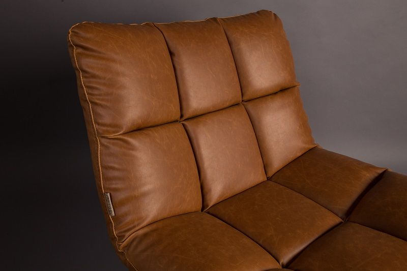 Dutchbone Bar Lounge Chair, Brown