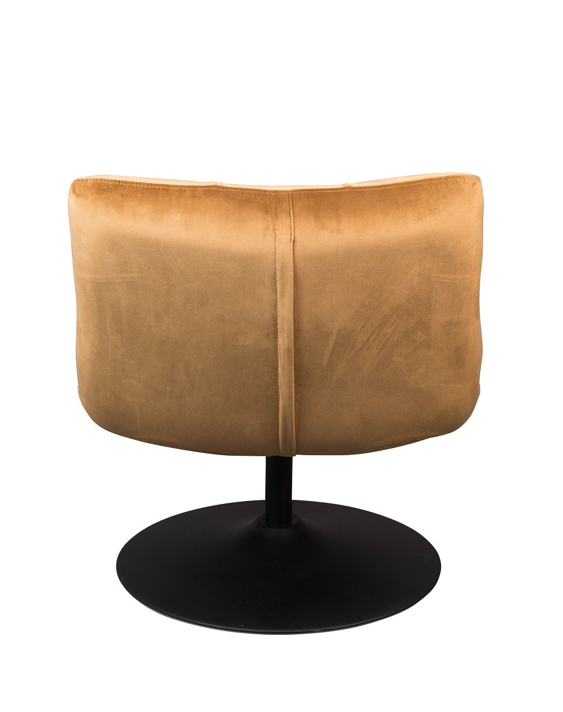 Dutchbone Bar Lounge Chair, w. velour gyldenbrun