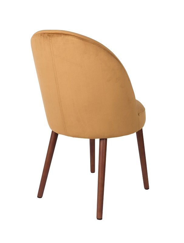 Dutchbone Barbara Dining Chair, Camel Velour