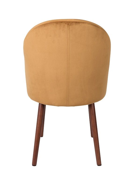 Dutchbone Barbara Dining Chair, Camel Velour