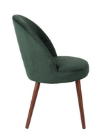 Dutchbone Barbara Dining Chair, Green Velvet