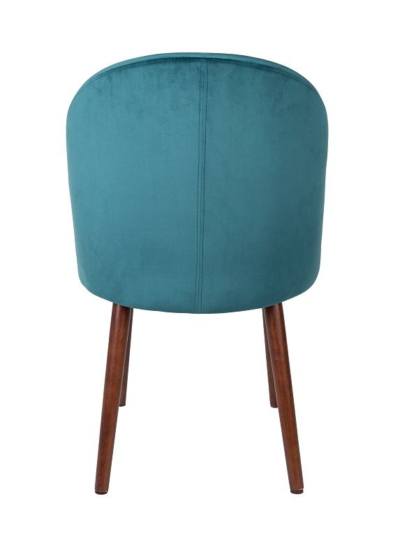 Dutchbone Barbara Dining Chair, bensin Velour