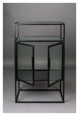 Dutchbone Boli Vitrine Cabinet - Svart/glass, H105