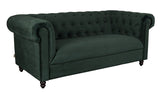 Dutchbone Chester 2-pers. Sofa mørkegrønn