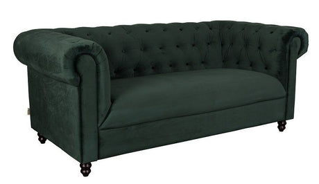 Dutchbone Chester 2-pers. Sofa mørkegrønn