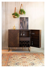 Dutchbone Class Bar Cabinet, Brown