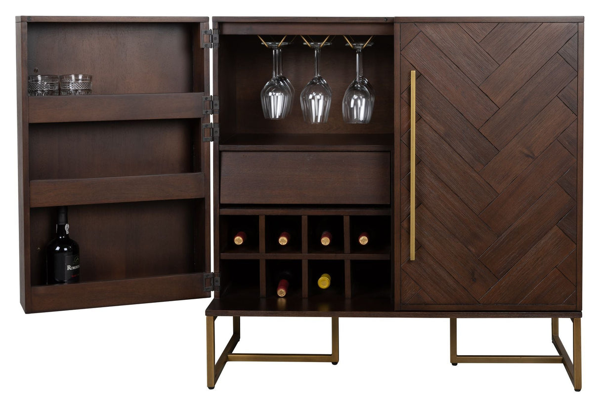 Dutchbone Class Bar Cabinet, Brown