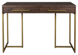 Dutchbone Class Console Table, Brown/Golden