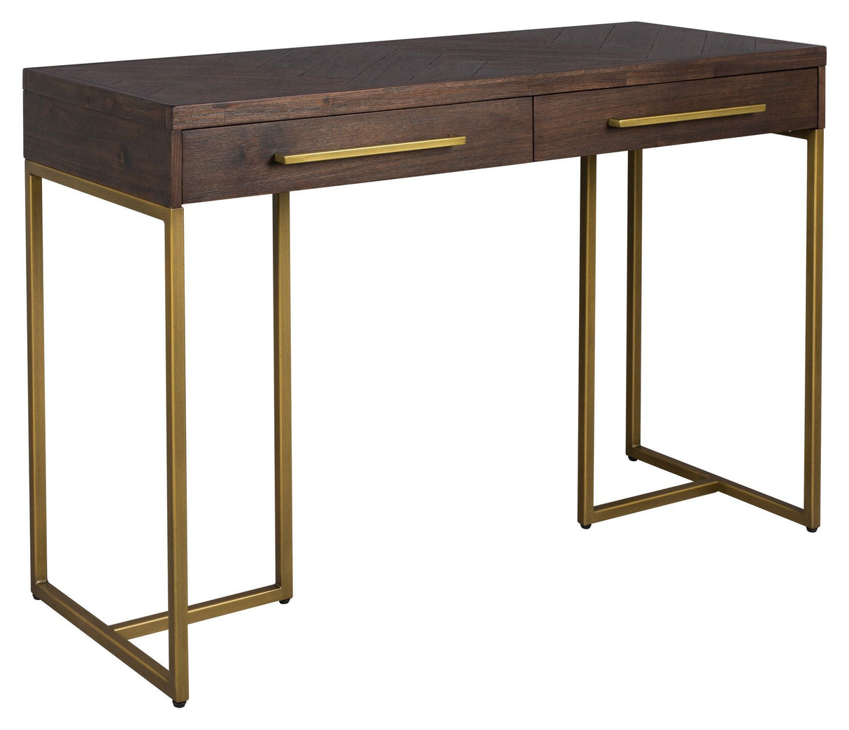 Dutchbone Class Console Table, Brown/Golden