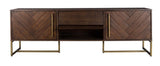 Dutchbone Class Sideboard, Dark Wood