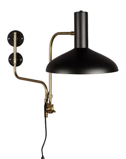 Dutchbone Devi Wall Lamp, svart