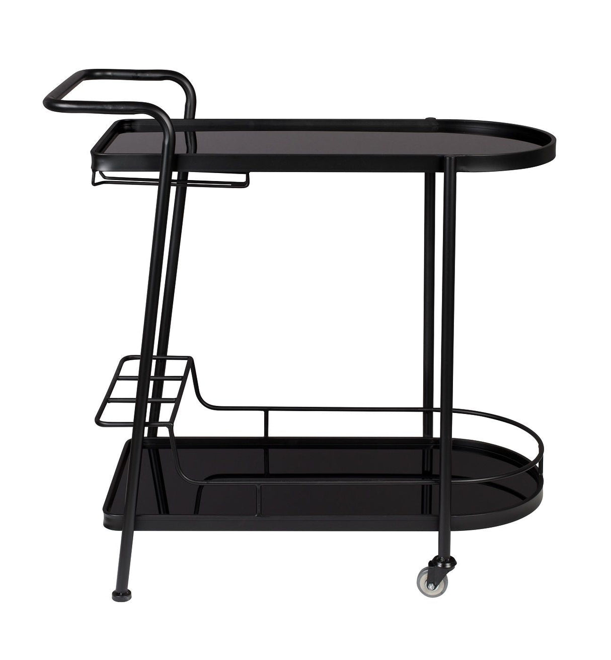 Dutchbone Giulia Roller Table, Black