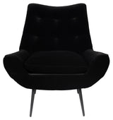 Dutchbone Glodis Lounge Chair, Nero