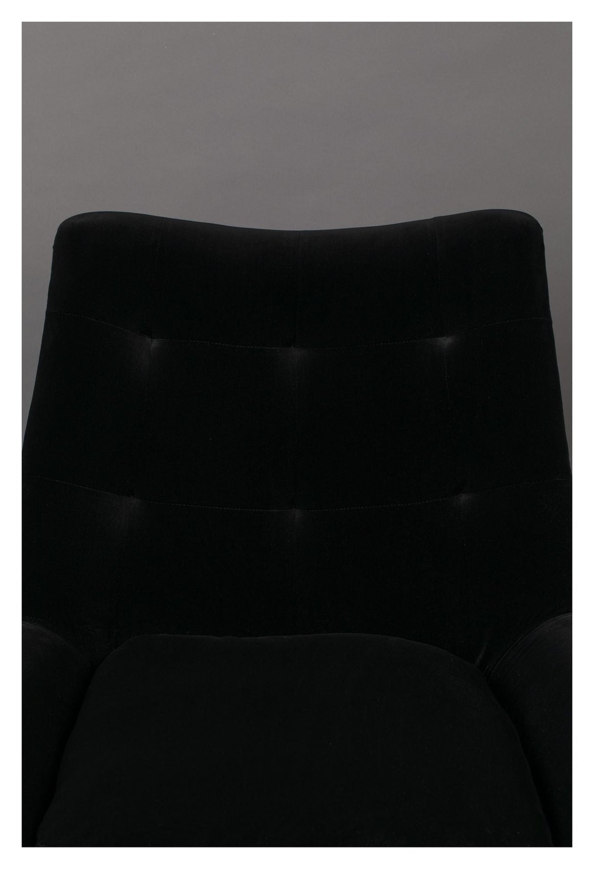 Dutchbone Glodis Lounge Chair, Nero